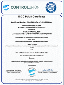 ISCC Plus Certificate<br>Sopelana Site